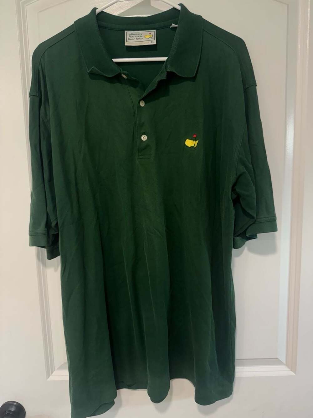 Masters Golf Polo Green Augusta National Preppy Golfcore Men’s Size XL